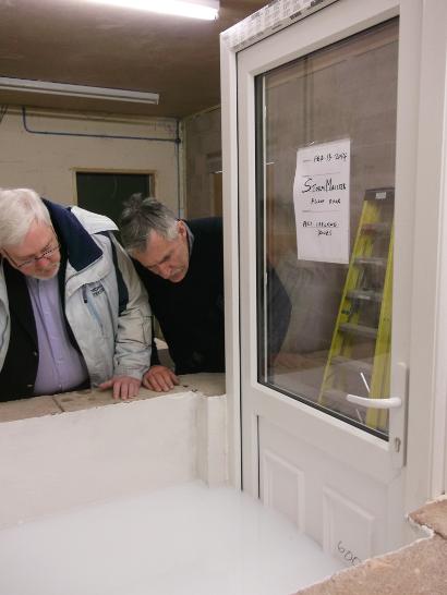 MeisTec Flood Seals fitted to a Flood Door.